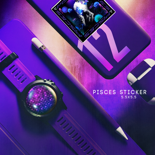 PISCES Bubble-free sticker