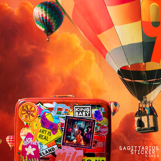 SAGITTARIUS Bubble-free sticker