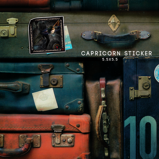 CAPRICORN Bubble-free sticker